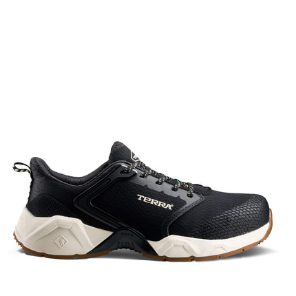 Terra® Men's Terra Vector Composite Toe Athletic Safety Work Shoe / 1298BW