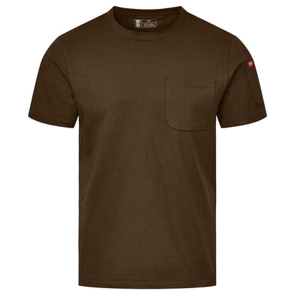 Red Kap® Men's Short Sleeve Heavyweight Slim Fit Cotton T-Shirt / F4K2RR