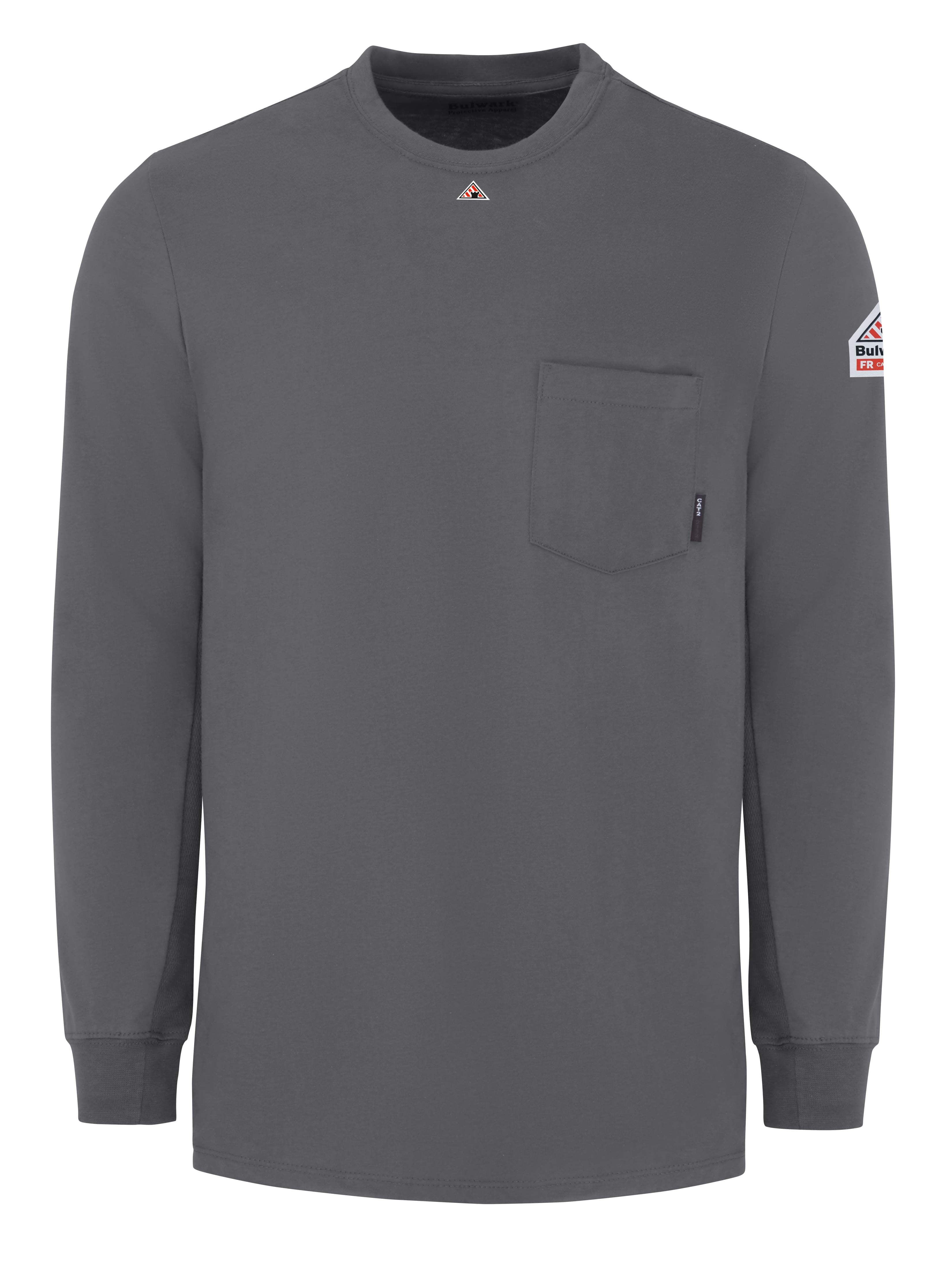 Bulwark® Men's FR Long Sleeve T-Shirt / SET2CH