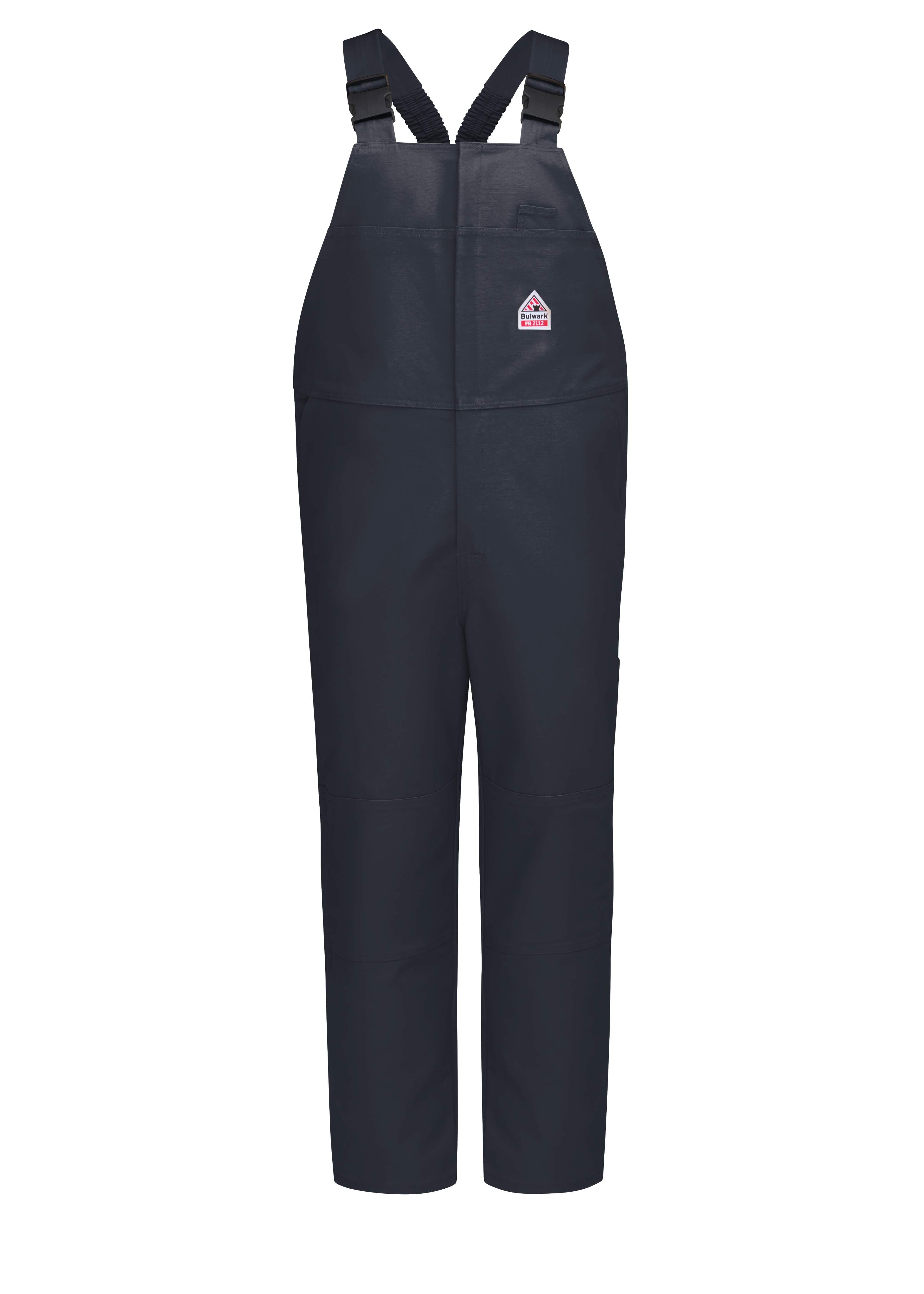 Bulwark® Men's Heavyweight  Excel FR® ComforTouch® Unlined Duck Bib Overall / BLF8NV