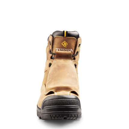 Terra® Men's Terra Barricade 6" Composite Toe Safety Work Boot with External Met Guard / 3057BN