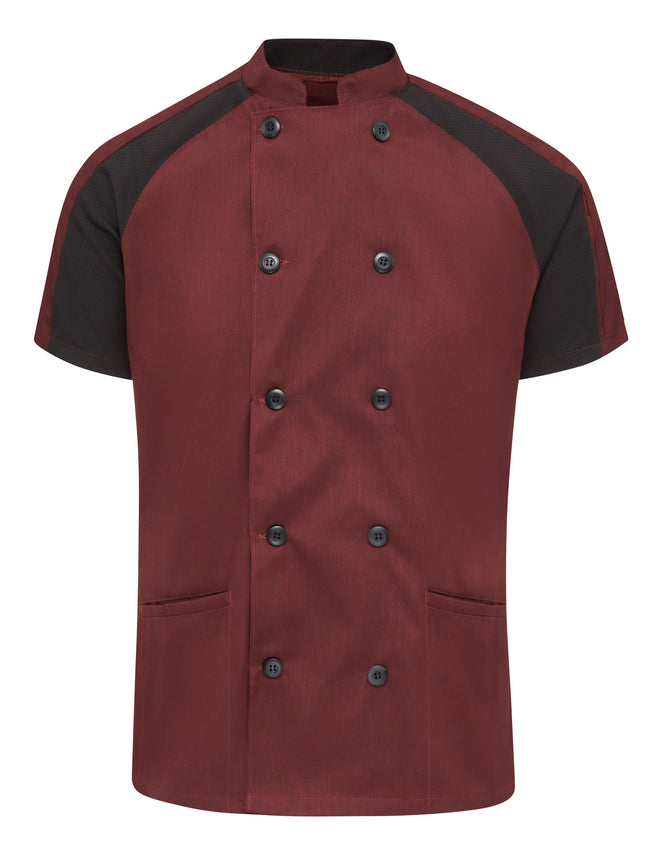Red Kap® Women's Airflow Raglan Chef Coat with OilBlok / 051WML