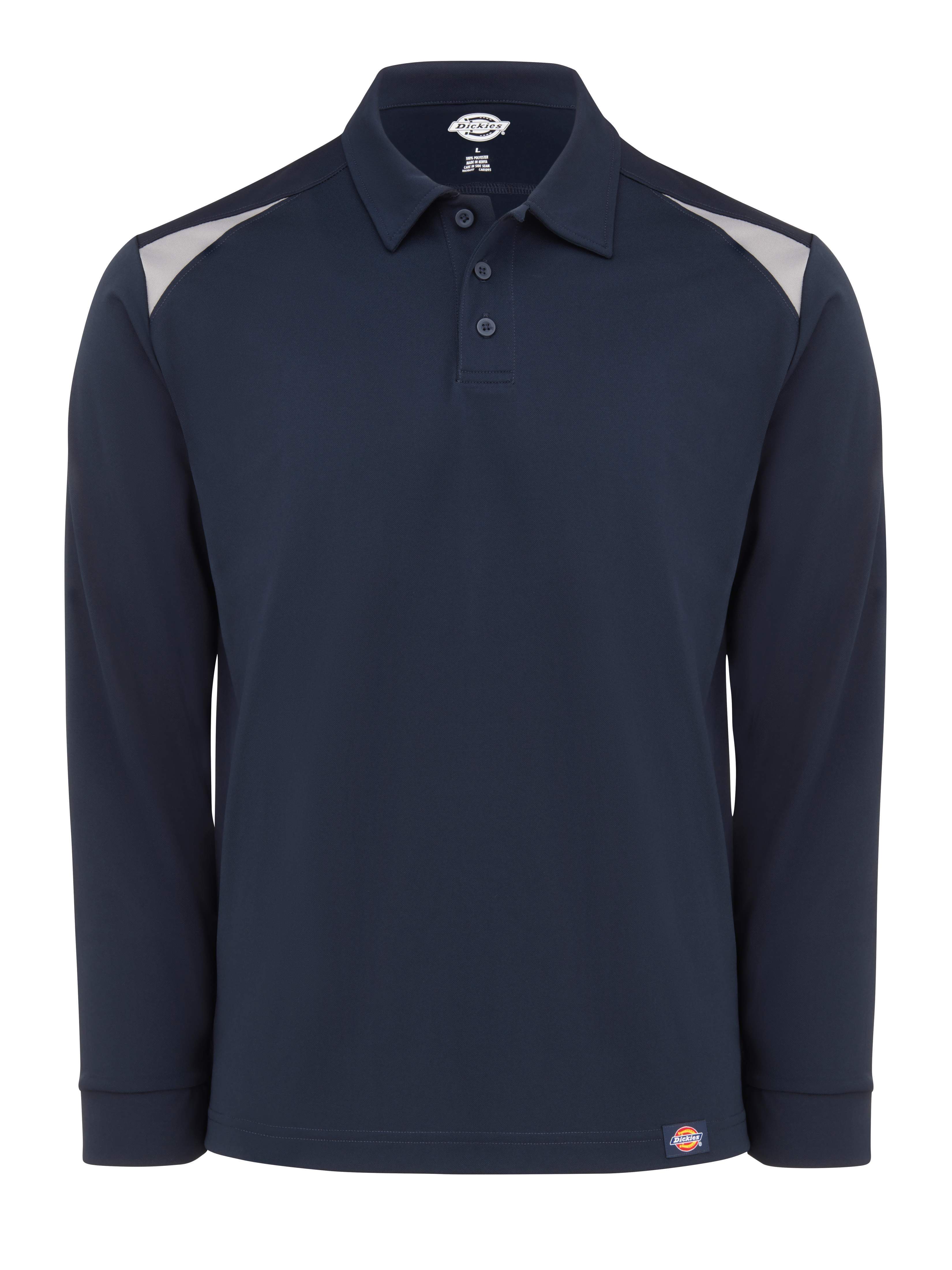 Dickies® Men's Team Performance Long-Sleeve Polo / LL66NS