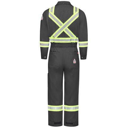 Bulwark® iQ Series® Men's Mobility Coverall with Reflective Trim / QC6XDG