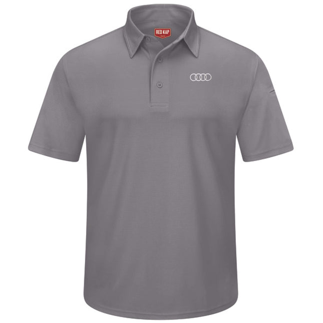 Red Kap® Men's Short Sleeve Performance Knit® Flex Series Pro Polo / 5112GY