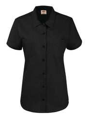 Dickies® Women's Short-Sleeve Industrial Work Shirt / 5350BK