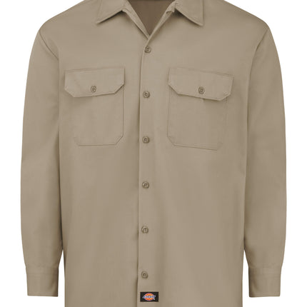 Dickies® Men's Industrial Heavyweight Twill Long-Sleeve Shirt / 5549KH