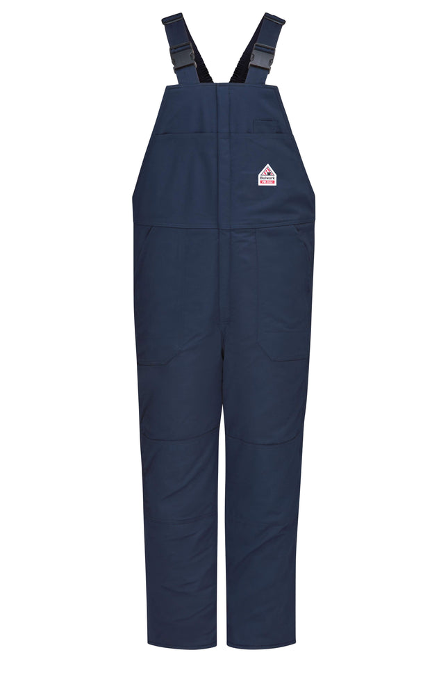 Bulwark® Men's Midweight Excel FR® ComforTouch® Deluxe Insulated Bib Overall / BLC8NV