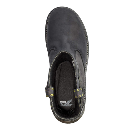 Terra® Men's Terra Patton Wellington Waterproof Aluminum Toe Pull-On Safety Work Boot / 4TCBBK
