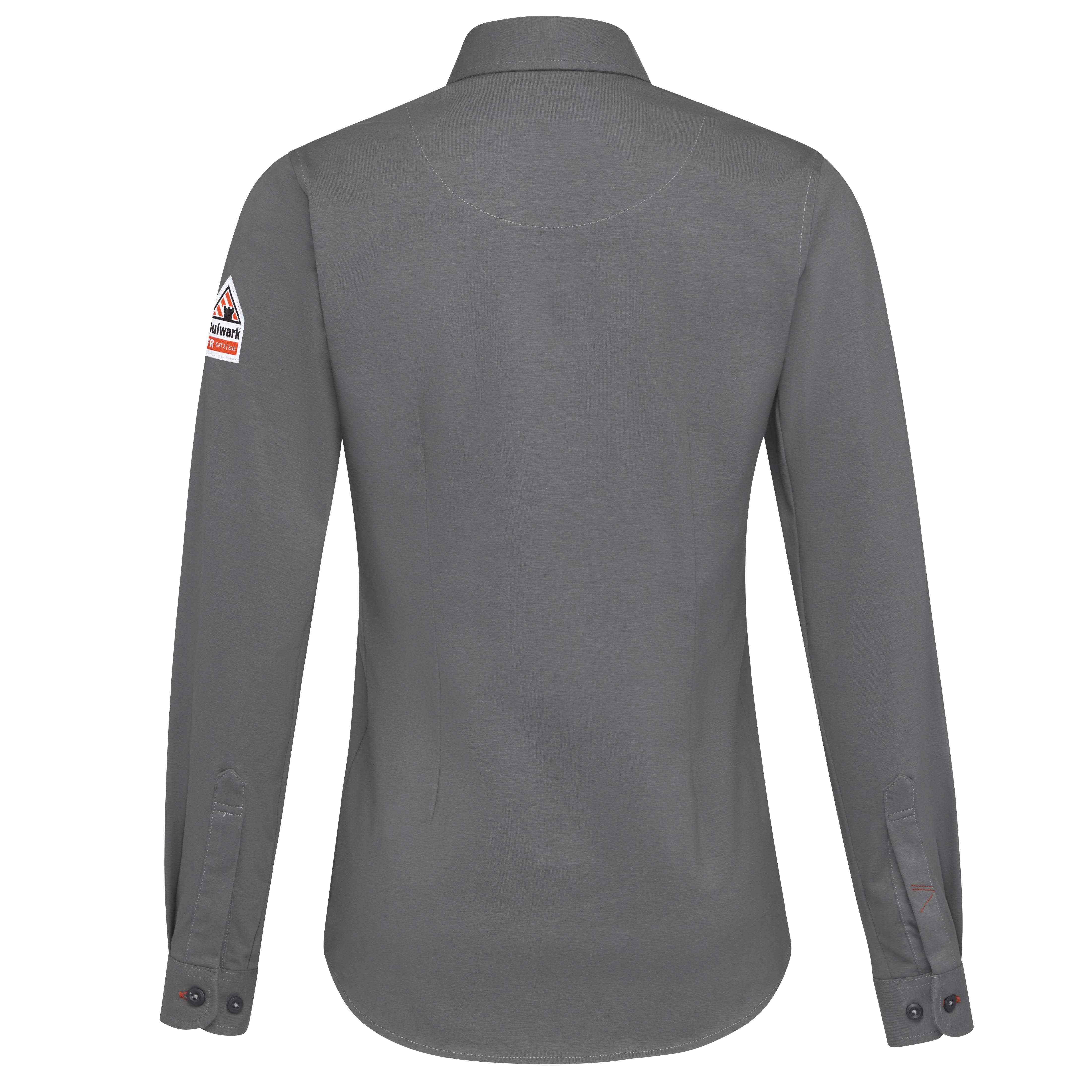 Bulwark® Women's Flex Knit Button Down Shirt / STG5CH