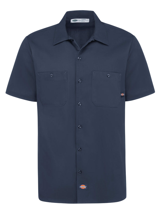 Dickies® Men's Industrial Cotton Short-Sleeve Work Shirt / S307DN