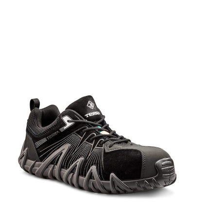 Terra® Men's Terra Spider X Low Composite Toe Athletic Safety Work Shoe / 4NPYBS