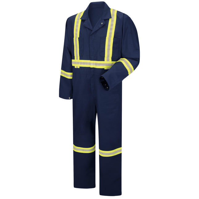 Red Kap® Enhanced Visibility Zip Front Coverall / CT5CNV