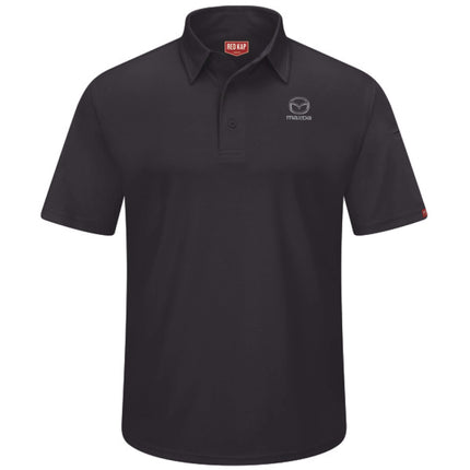 Red Kap® Men's Short Sleeve Performance Knit® Flex Series Pro Polo / 5423BK