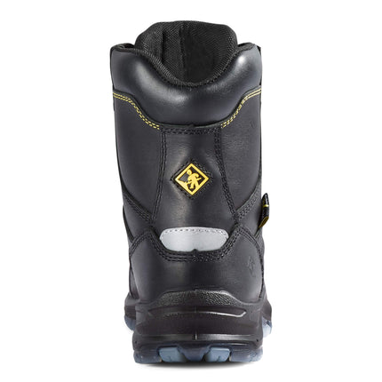 Terra® Women's Terra Brenn 8" Composite Toe Safety Work Boot with Internal Met Guard / 4NRDBK