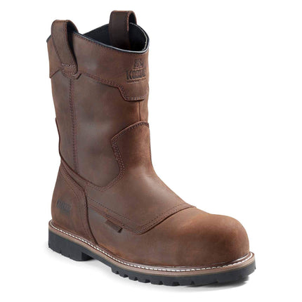 Kodiak® Men's Kodiak McKinney Wellington Waterproof Composite Toe Pull-On Safety Work Boot / 4TERDB