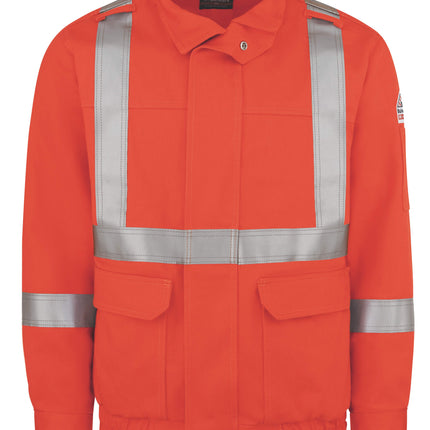 Bulwark® MEN'S LIGHTWEIGHT EXCEL FR® COMFORTOUCH® LINED BOMBER JACKET / JLJPOR