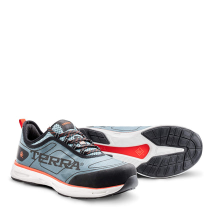 Terra® Men's Terra Lites Low Nano Composite Toe Athletic Safety Work Shoe / 4NRBFR