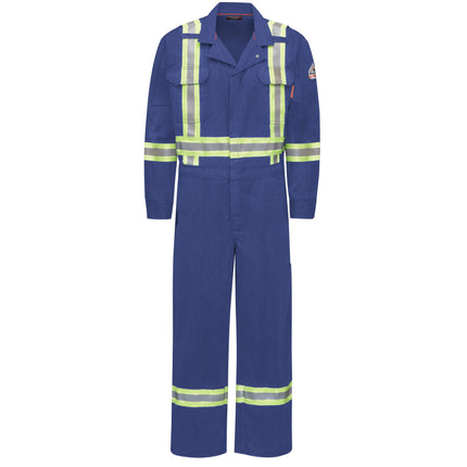 Bulwark® iQ Series® Men's Mobility Coverall with Reflective Trim / QC2XRB
