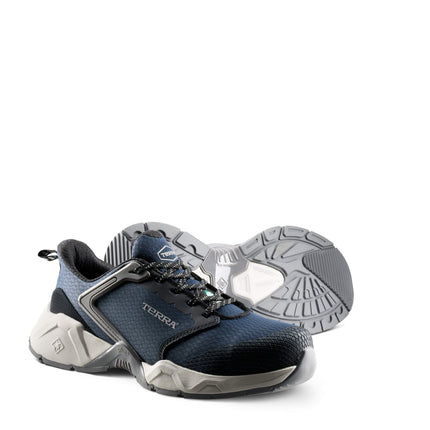 Terra® Men's Terra Vector Composite Toe Athletic Safety Work Shoe / 1276NV