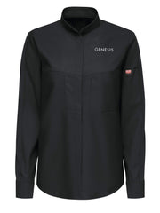 Red Kap® Women's Long Sleeve Performance Pro+ Work Shirt with OilBlok + MIMIX® / SX35BK
