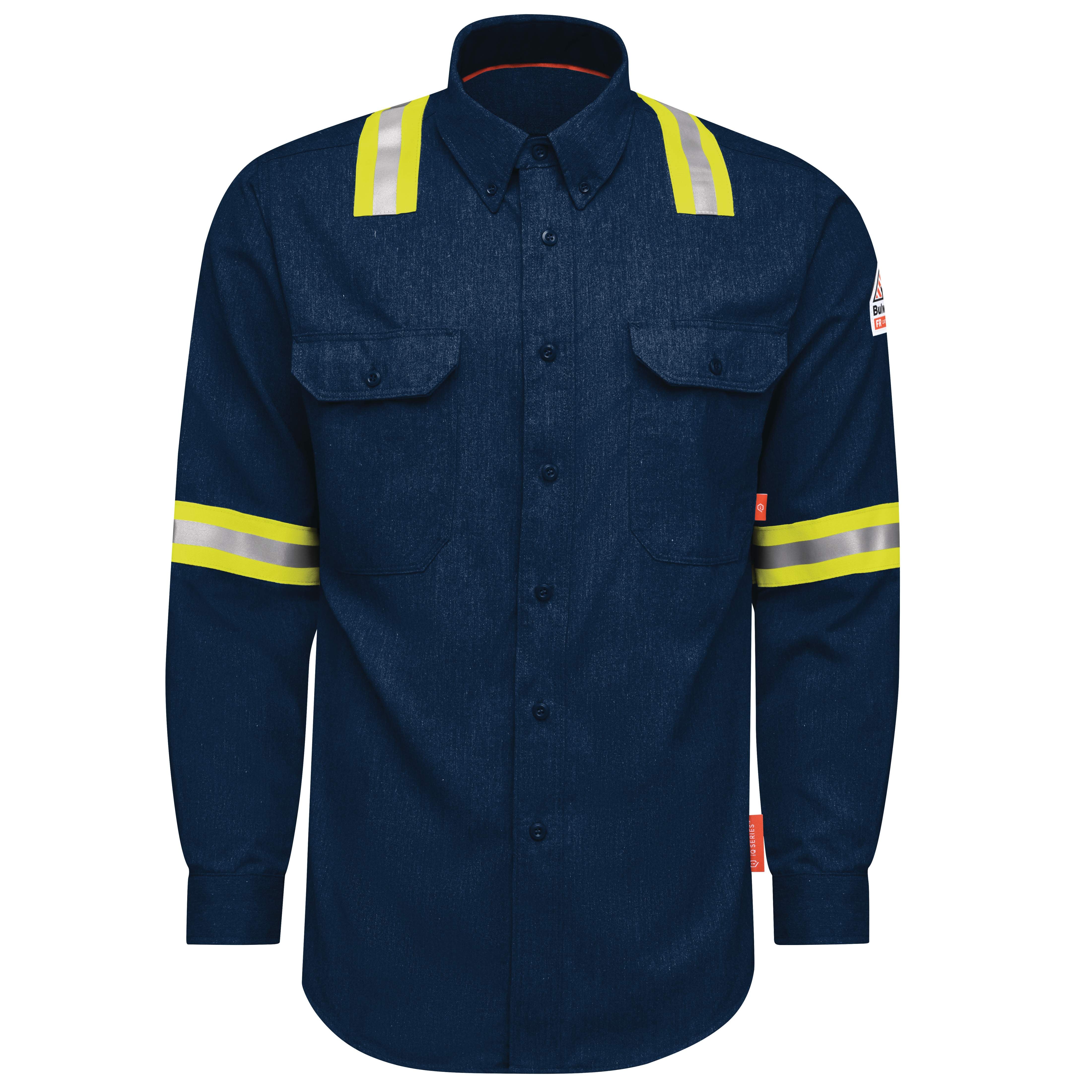 Bulwark® iQ Series Enhanced Visibility Comfort Woven Lightweight Shirt / QS50NE