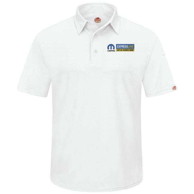Red Kap® Men's Short Sleeve Performance Knit® Flex Series Pro Polo / 5299WH