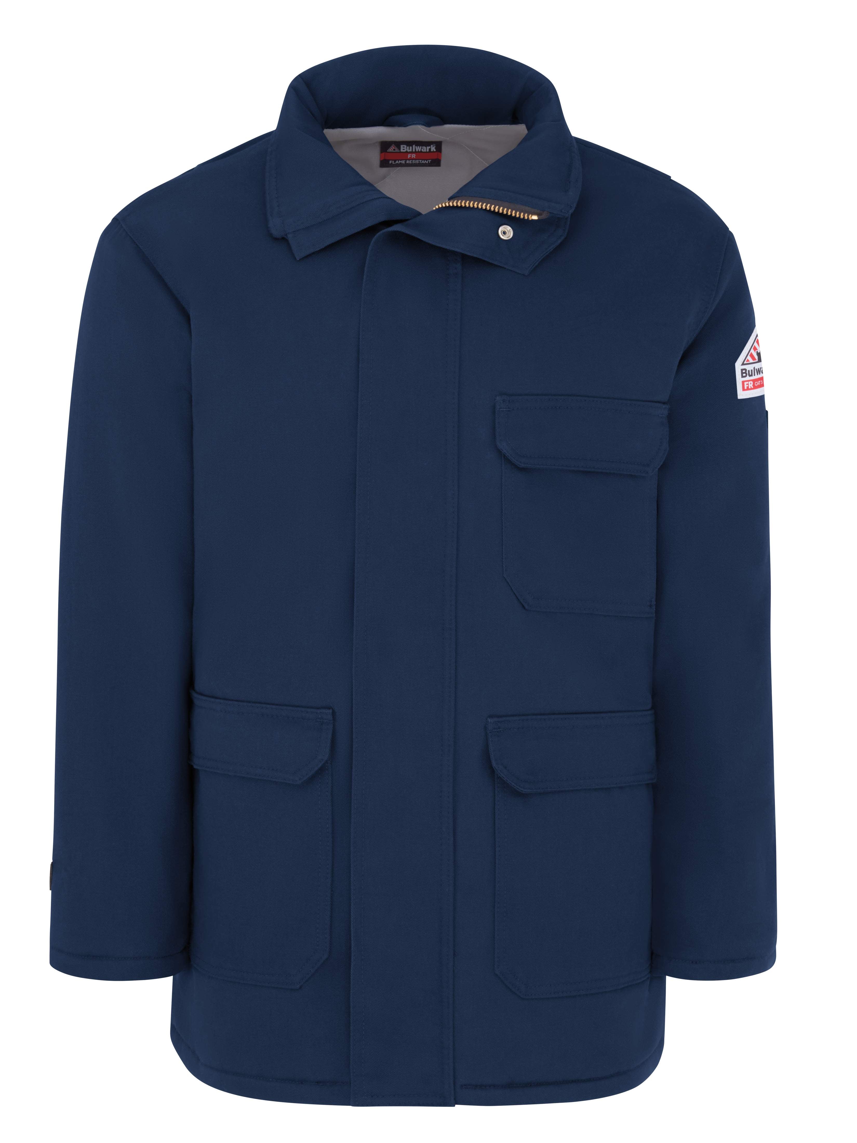 Bulwark® Men's Heavyweight Excel FR® ComforTouch® Insulated Deluxe Parka / JLP8NV