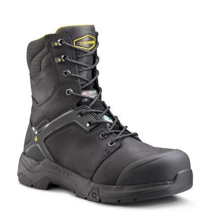 Terra® Men's Terra Carbine 8" Waterproof Composite Toe Safety Work Boot / 4TCRBK
