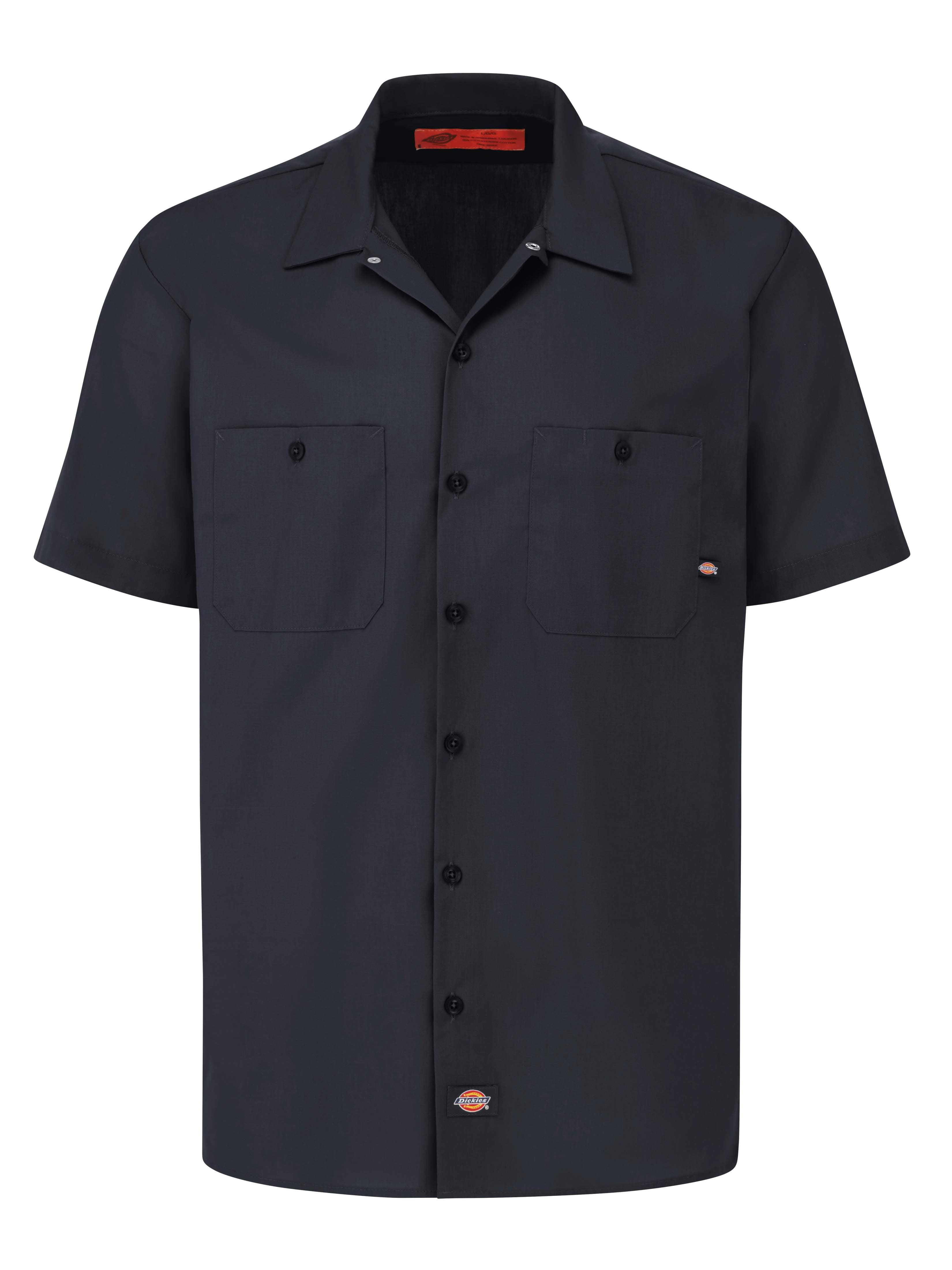 Dickies® Men's Industrial Short-Sleeve Work Shirt / S535BK