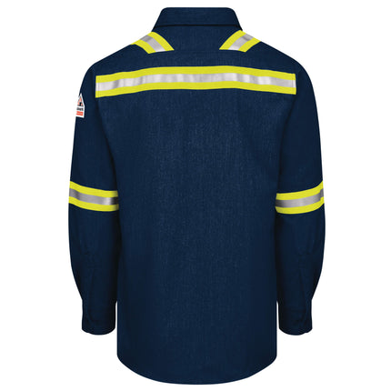 Bulwark® iQ Series Enhanced Visibility Comfort Woven Lightweight Shirt / QS50NE