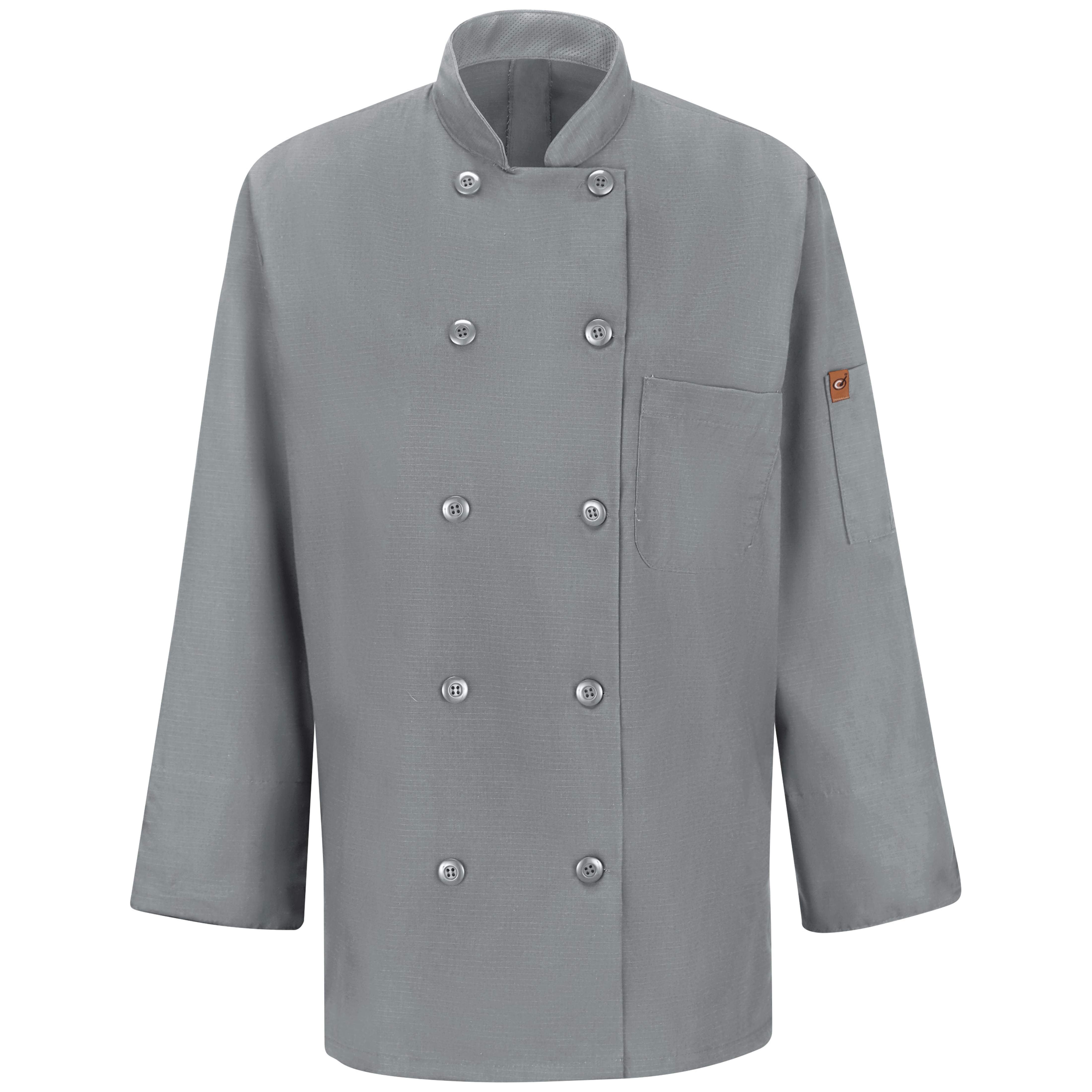 Red Kap® Women's Chef Coat with OilBlok + MIMIX® / 041XGY