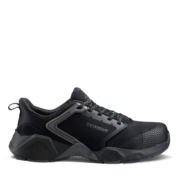 Terra® Men's Terra Vector Composite Toe Athletic Safety Work Shoe / 1298BK