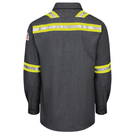 Bulwark® iQ Series Enhanced Visibility Comfort Woven Lightweight Shirt / QS50EV