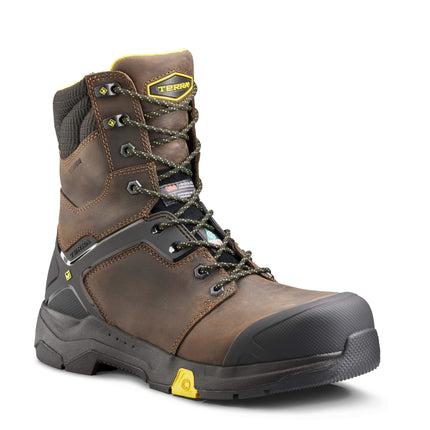 Terra® Men's Terra Carbine 8" Waterproof Composite Toe Safety Work Boot / 4TCRBN