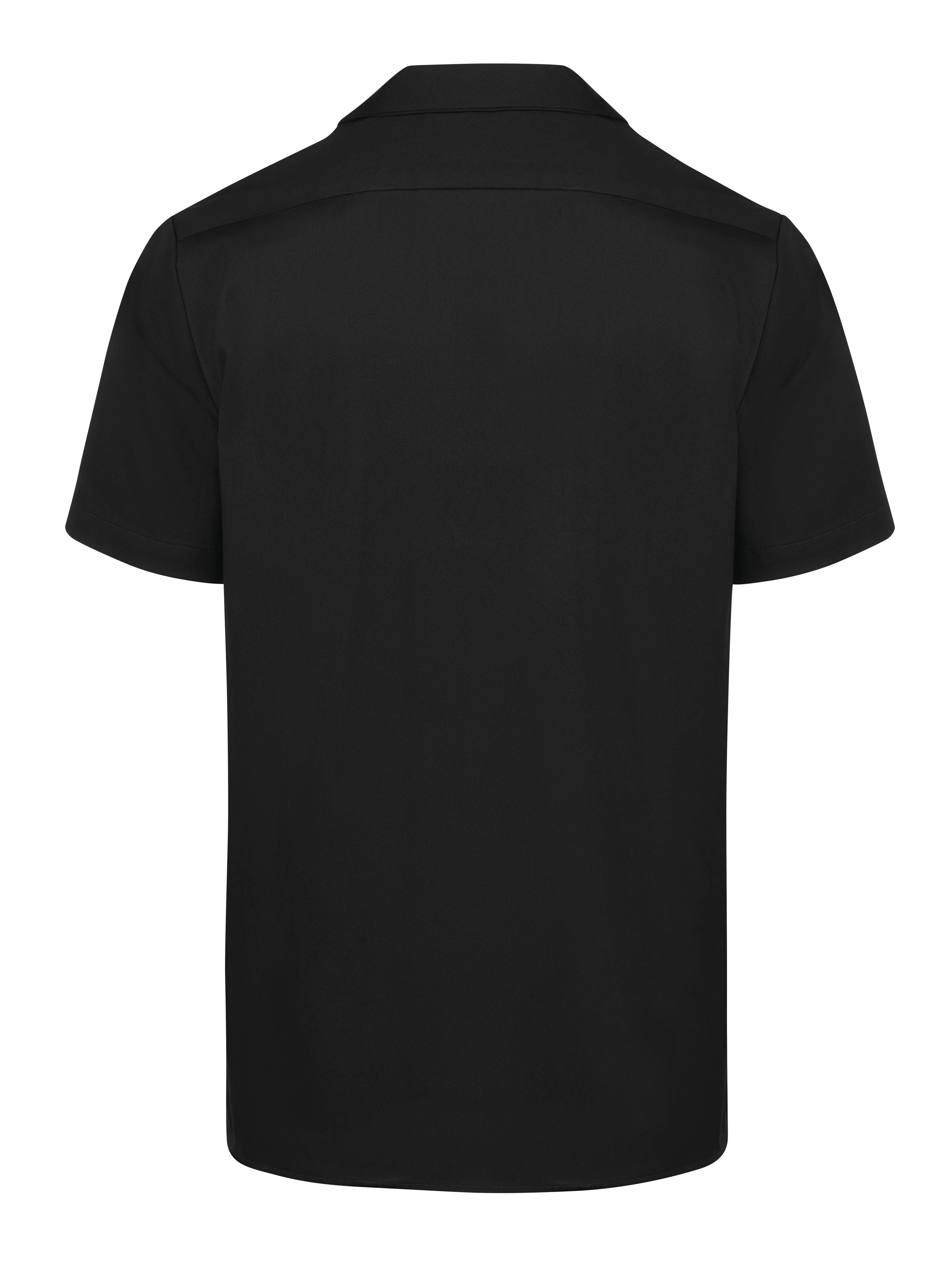Dickies® Men's Industrial Cotton Short-Sleeve Work Shirt / S307BK