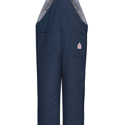 Bulwark® Men's Midweight Excel FR® ComforTouch® Deluxe Insulated Bib Overall / BLC8NV