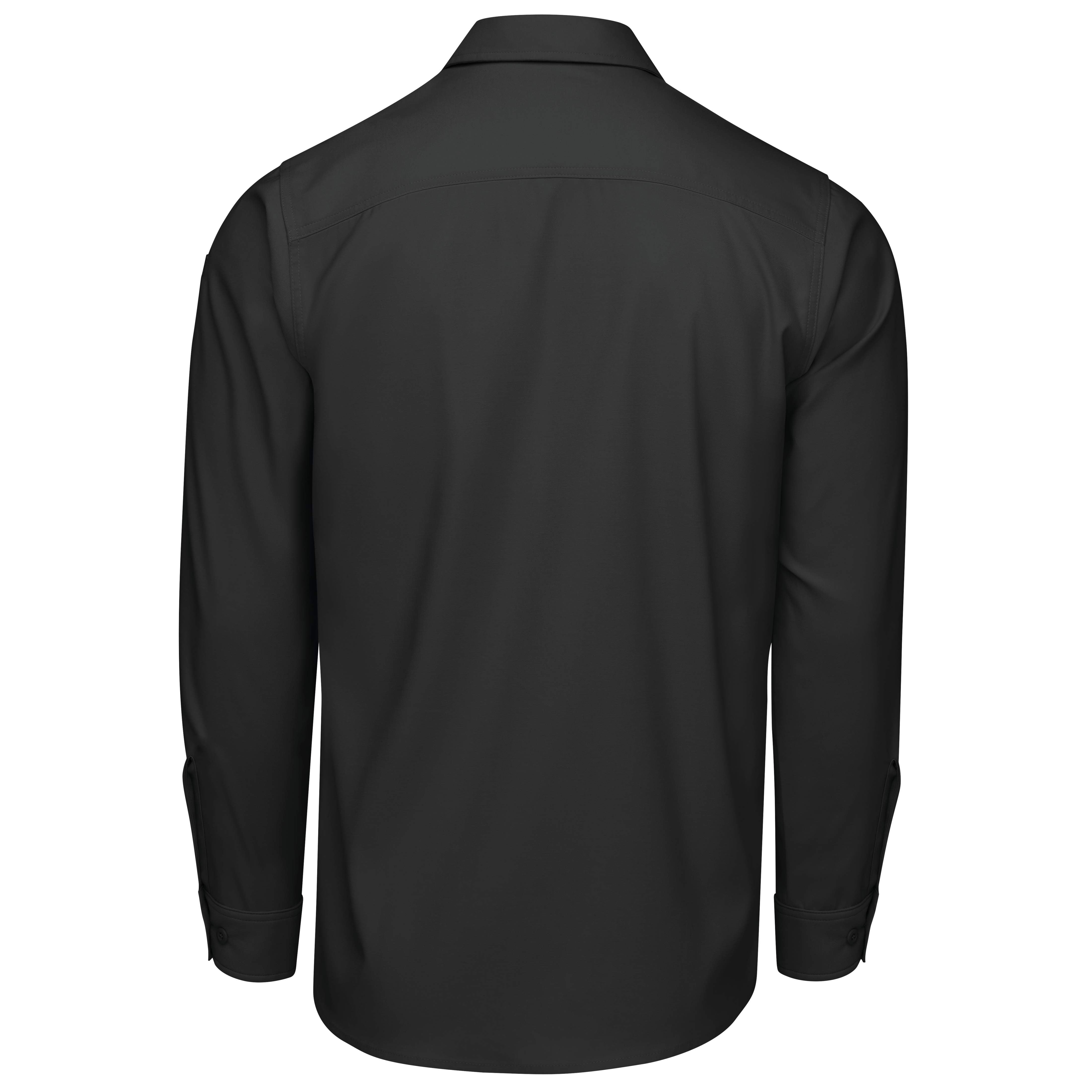 Red Kap® Men's Cooling Long Sleeve Work Shirt / TSM4BK