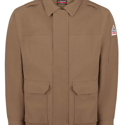 Bulwark® Brown Duck Lined Bomber Jacket / JLB6BD