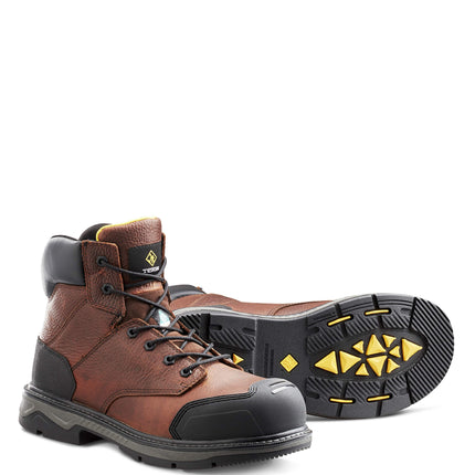 Terra® Men's Terra Patton 6" Aluminum Toe Safety Work Boot / 4NS6BN