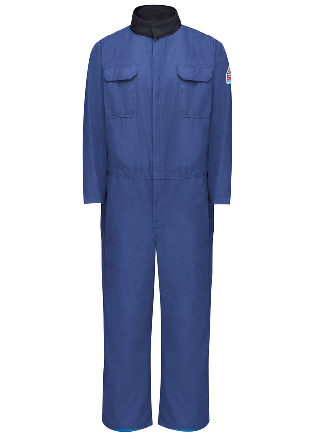Bulwark® Men's Flame-Resistant / Chemical Splash Protection Coverall / CNR6RB
