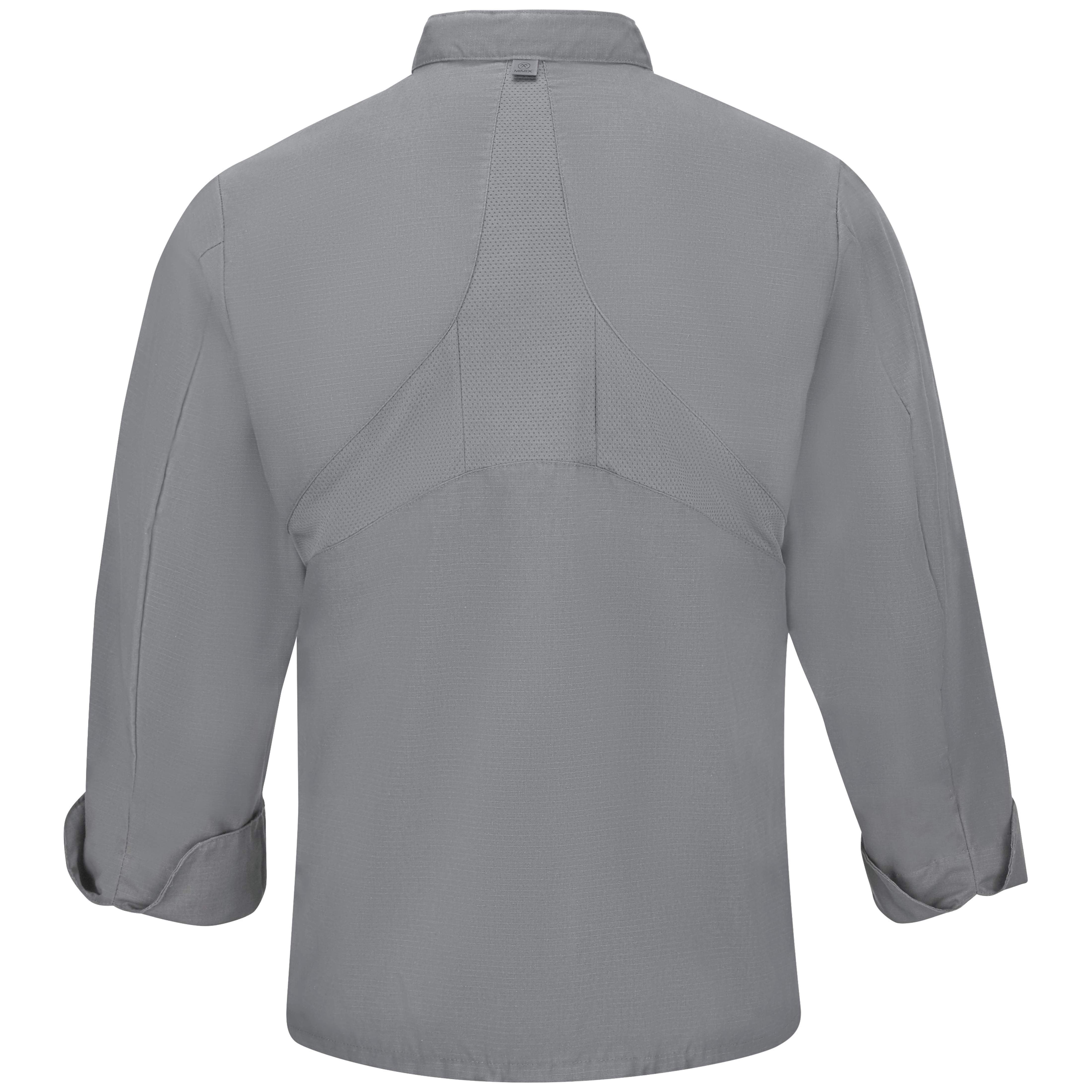Red Kap® Men's Chef Coat with OilBlok + MIMIX® / 042XGY