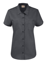 Dickies® Women's Short-Sleeve Industrial Work Shirt / 5350DC