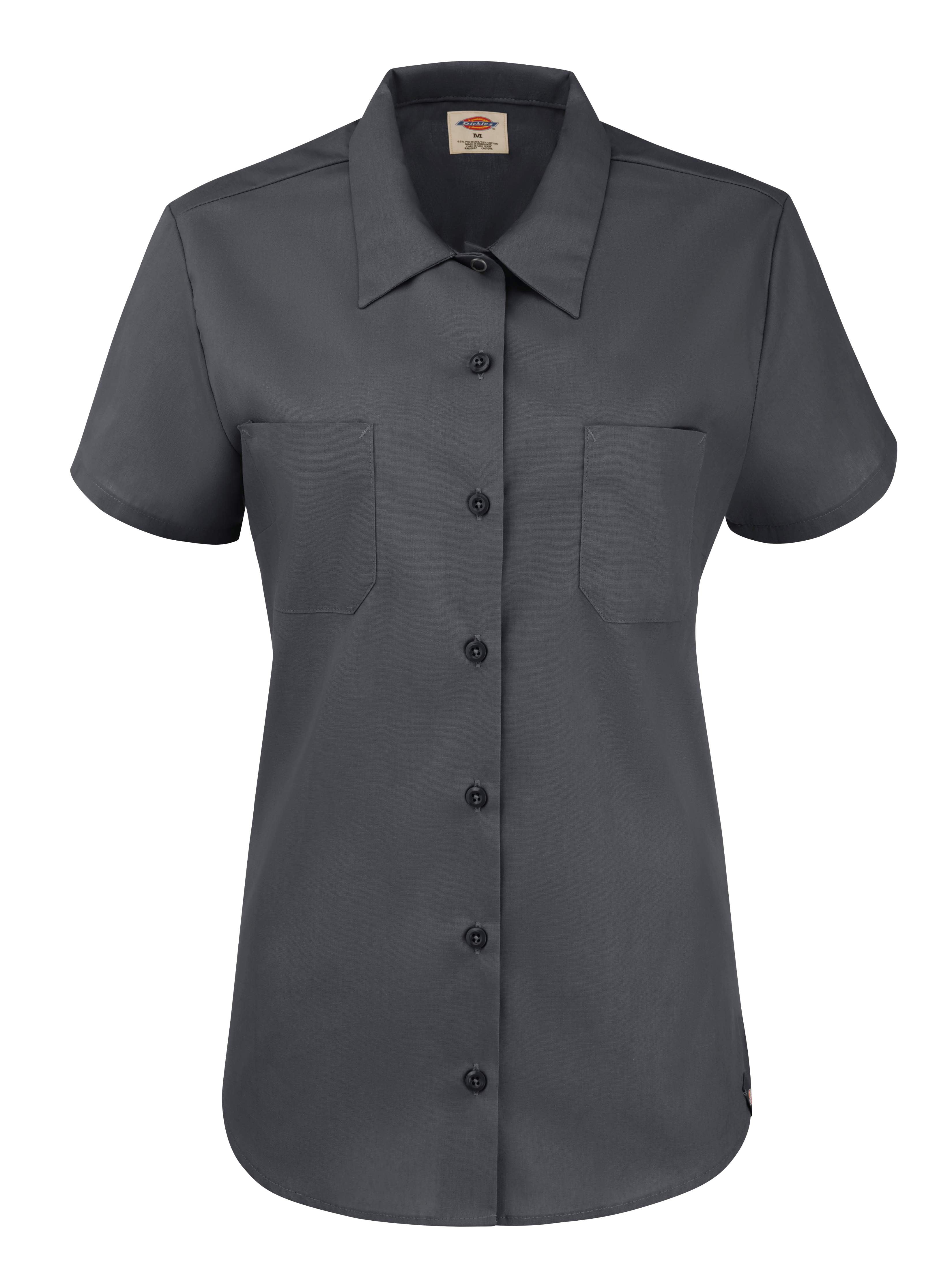Dickies® Women's Short-Sleeve Industrial Work Shirt / 5350DC