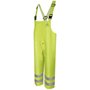 Bulwark® Men's FR Hi-Visibility Rain Bib Overalls / BXN4YE
