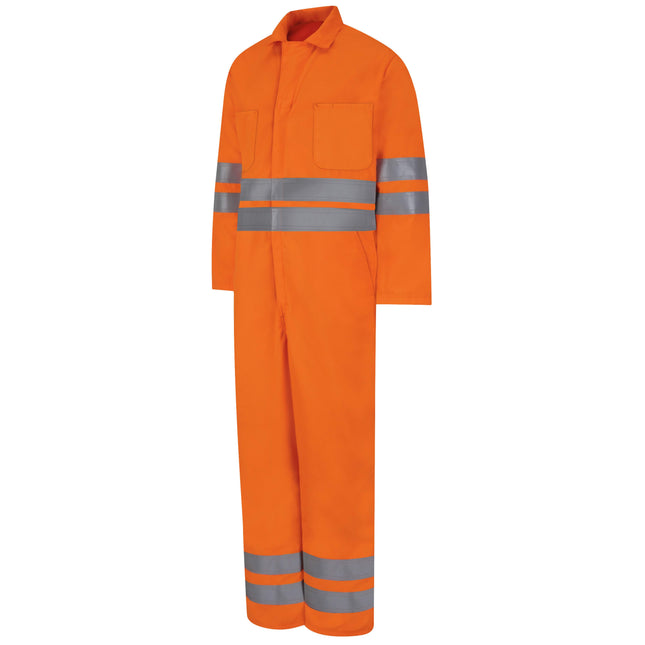Red Kap® Hi-Visibility Zip-Front Coverall / CT10OVB