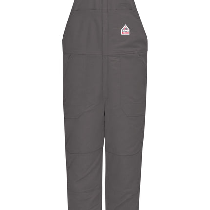 Bulwark® Men's Midweight Excel FR® ComforTouch® Deluxe Insulated  Bib Overall with Leg Tab / BLC8GY