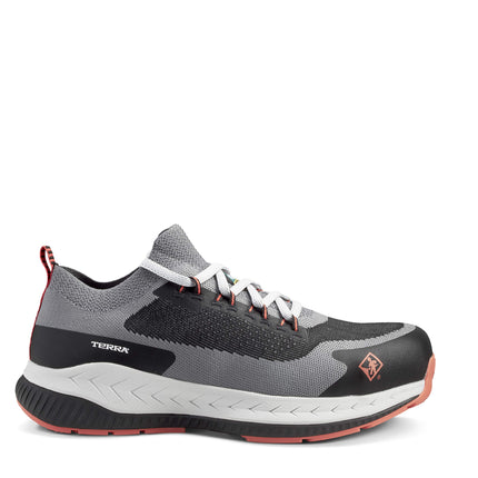 Terra® Men's Terra Eclipse Composite Toe Athletic Safety Work Shoe / 4T8MBR