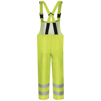 Bulwark® Men's FR Hi-Visibility Rain Bib Overalls / BXN4YE