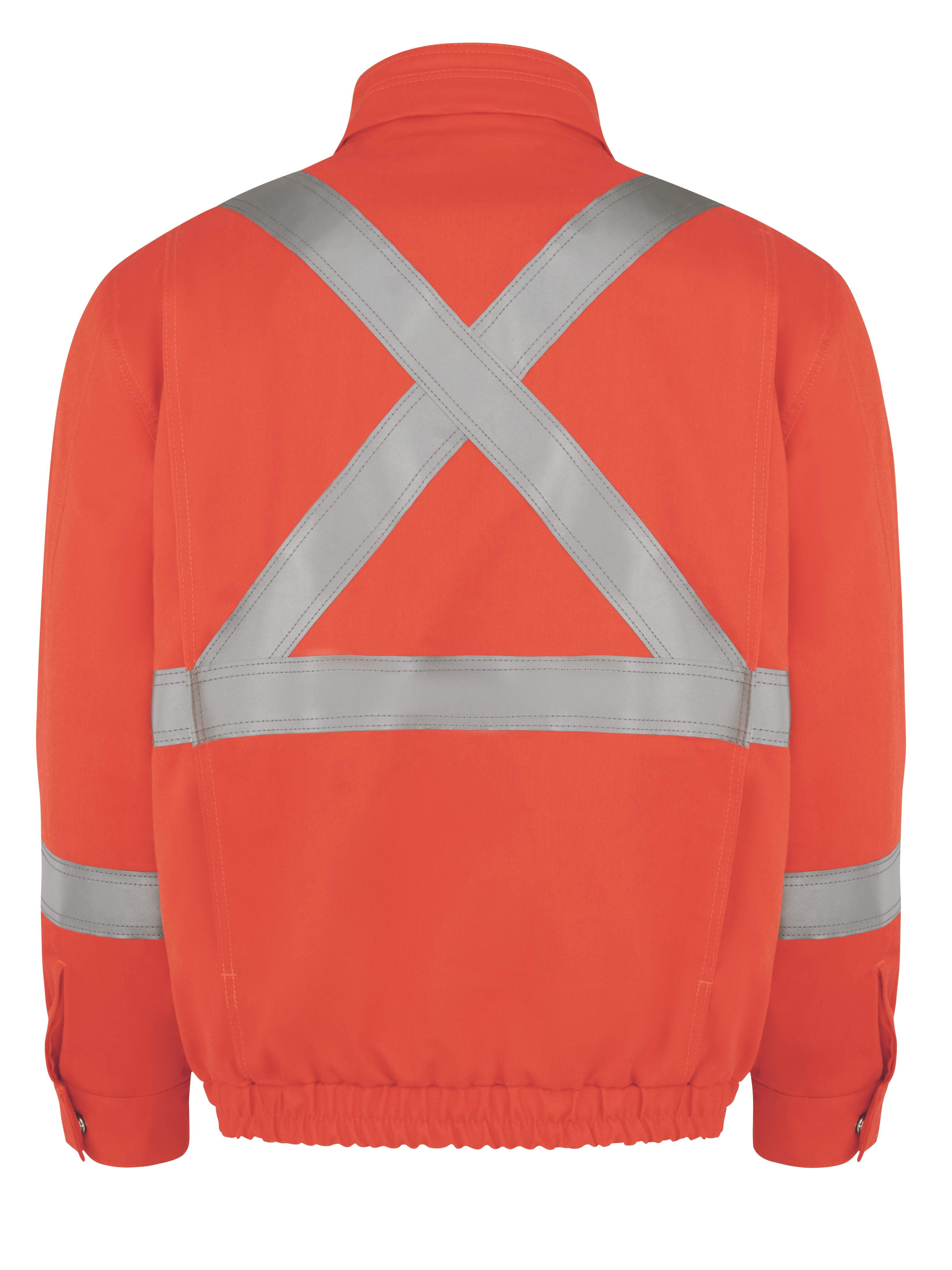 Bulwark® MEN'S LIGHTWEIGHT EXCEL FR® COMFORTOUCH® LINED BOMBER JACKET / JLJPOR